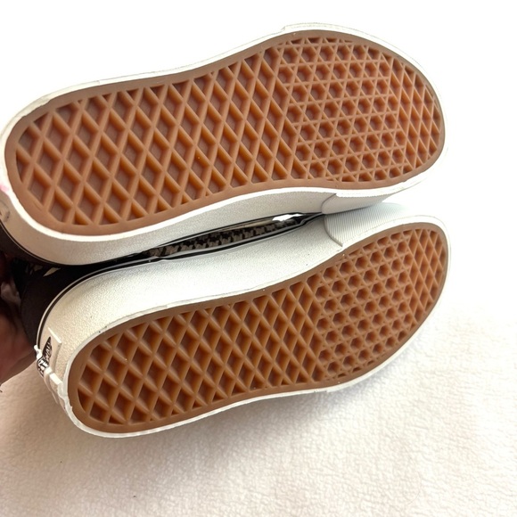 Vans Filmore Brown Plaid/Houndstooth Suede High-Top Skater Sneakers (W6.0) - Picture 10 of 11